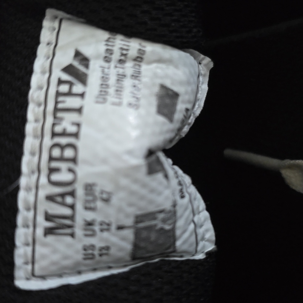 Macbeth Collection by Margaret Josephs Black Athletic Shoes - Picture 2 of 6